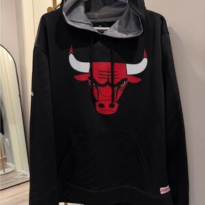 Stitches Black and Red Men's Hoodie